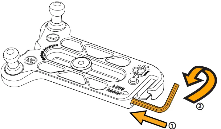 SPIDER PRO Camera Holster -Hex Wrench