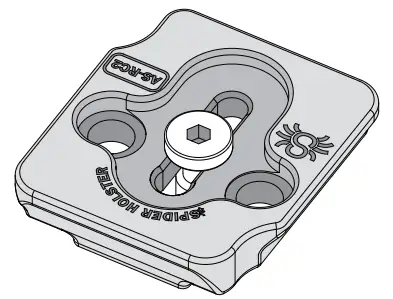 SPIDER PRO Camera Holster -SPIDER TRIPOD PLATES 4