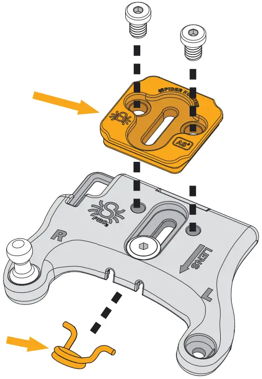 SPIDER PRO Camera Holster -SPIDER TRIPOD PLATES