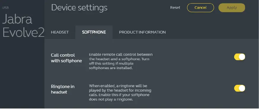 Mitel H10 Stereo USB Headset 12