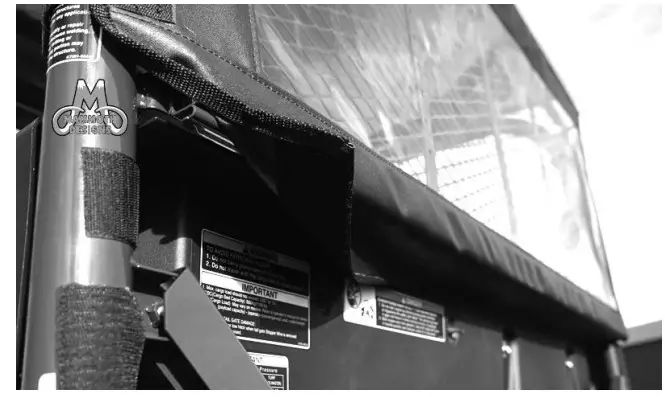 FALCON RIDGE KU-X900-FC05 Full Cab Fits Lexan Windshield - Figure 1