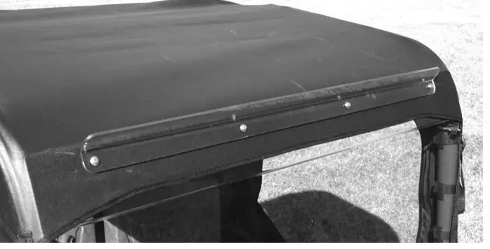 FALCON RIDGE KU-X900-FC05 Full Cab Fits Lexan Windshield - Figure 15