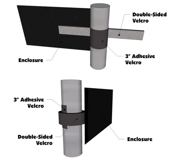 FALCON RIDGE KU-X900-FC05 Full Cab Fits Lexan Windshield - Figure 2