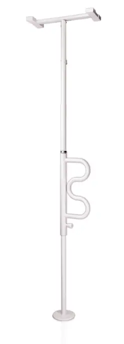 STANDER 1100 Security Pole with Curve Grab Bar product