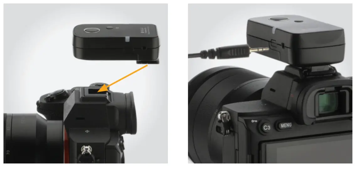 VELLO Freewave Plus Wireless Shutter Release - mounting