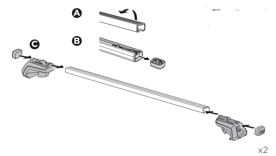 THULE-710410-Evo-Raised-Rail-Foot-Pack-fig-17