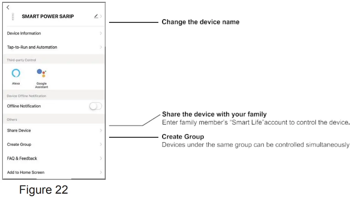 GHome Smart BHZ0324U WiFi Smart Power Strip with High Speed USB Charging - fig 10