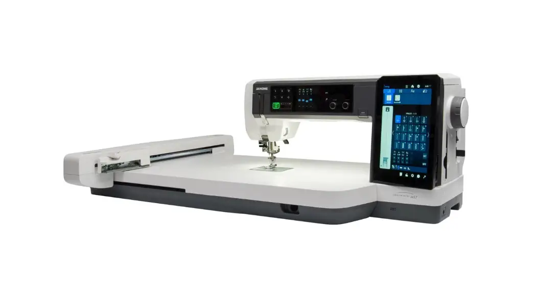 Janome Continental M17 Sewing And Embroidery Machine User Guide