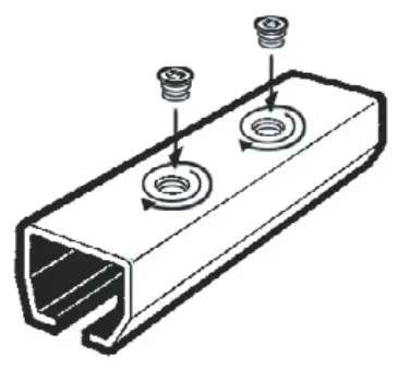 ULINE Industrial Curtain Walls - SPLICING MULTIPLE TRACKS