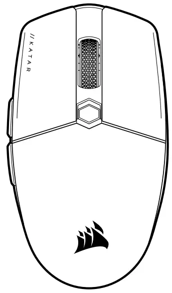 Katar Elite Wireless Slipstream Wireless Gaming Mouse