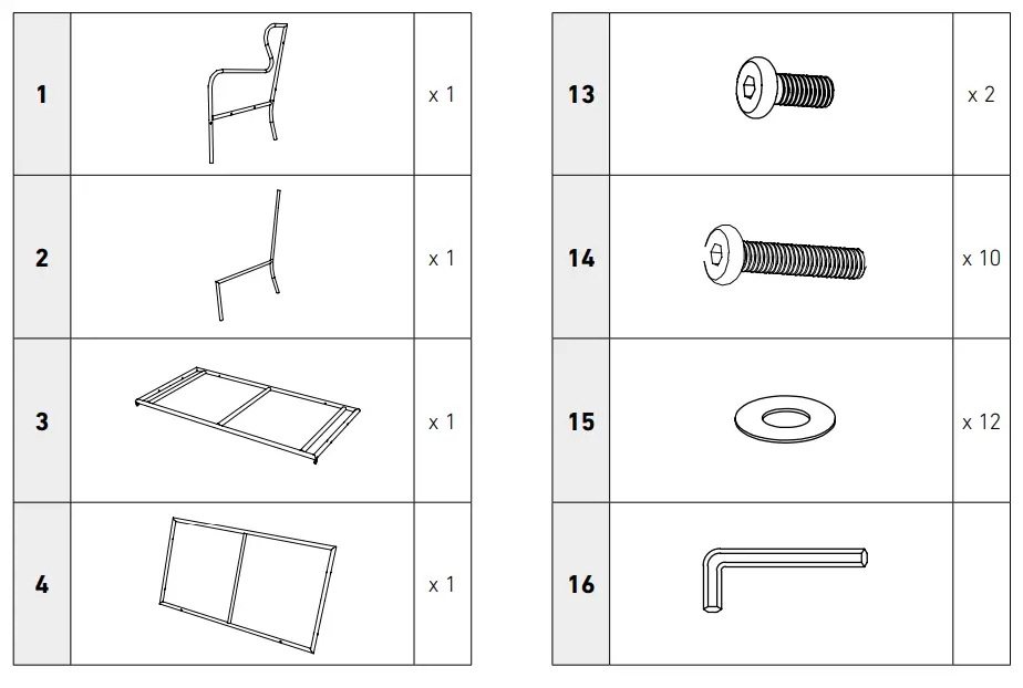 RUSTA ANDORRA Lounge sofa- fig1