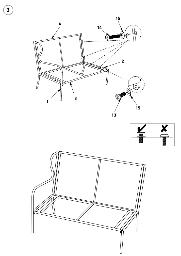 RUSTA ANDORRA Lounge sofa- fig4