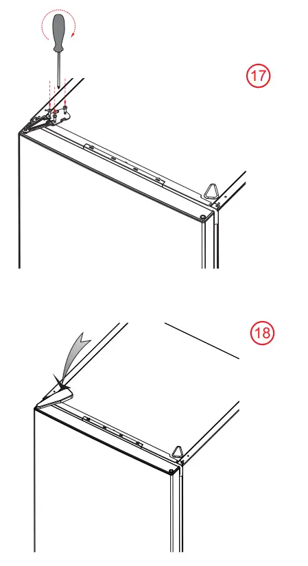 Cylinda KF1385LFVF Refrigerator freezer - fig 21