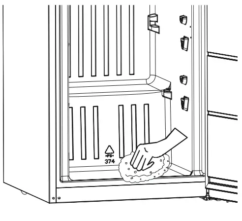 Cylinda KF1385LFVF Refrigerator freezer - fig 9