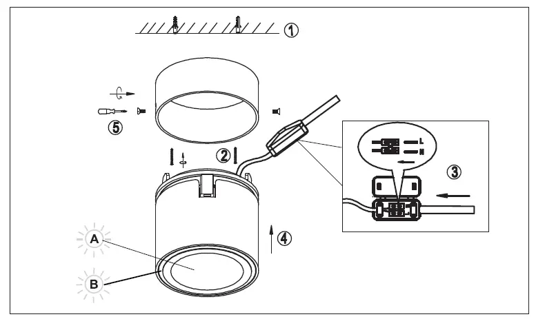 TRIO-652910131-TAURUS-Ceiling-Light-LED-Instruction-fig-1