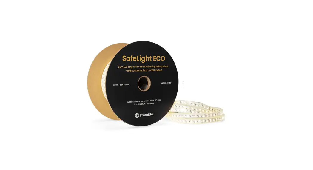 Promitto Lighting Safelight Eco 2x25m Led Strip 4000k User Manual