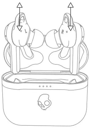 Skullcandy Indy True Wireless Bluetooth Earbuds - 1