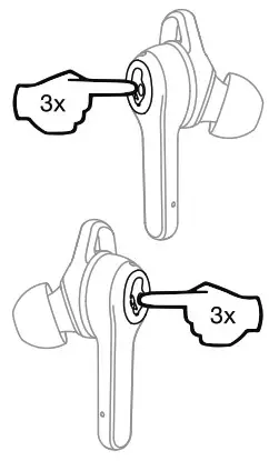 Skullcandy Indy True Wireless Bluetooth Earbuds - 16
