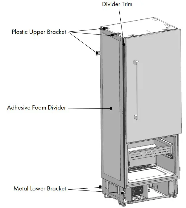 ZLINE Dual Built In Refrigerator - INSTALLATION 1