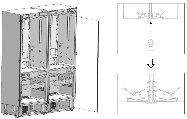 ZLINE Dual Built In Refrigerator - INSTALLATION 7