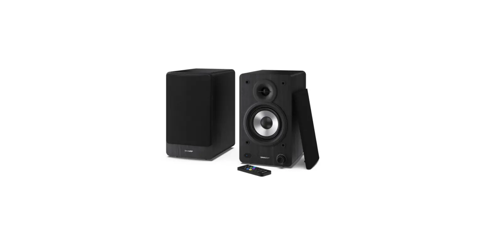 Sharp Cp-ss30 Active Bookshelf Speakers User Manual
