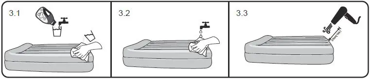 Bestway P3066 Fortech Queen Air Mattress-5