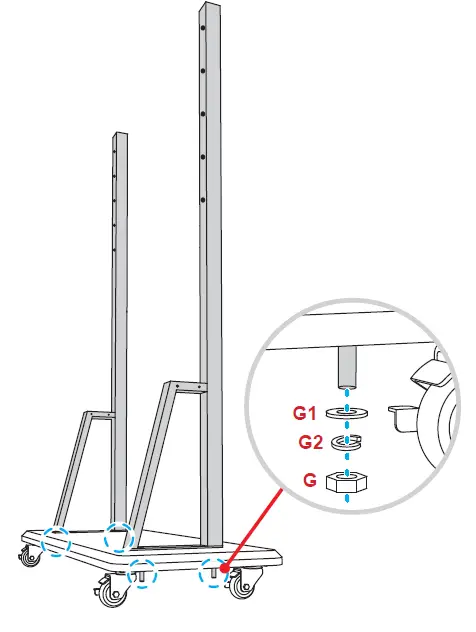 Optoma ST01 Mobile Trolley 12