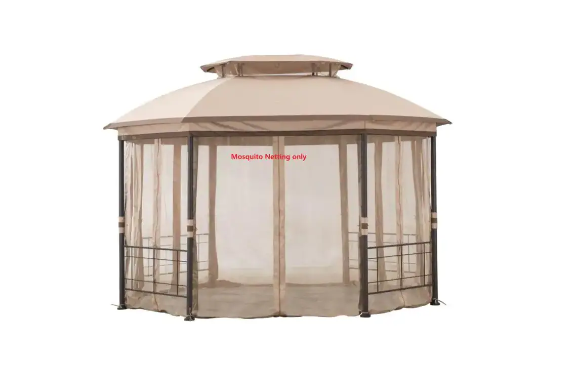 Hampton Bay A111511000 Seagrove Replacement Netting For 10ft.x 12ft.octagonal Gazebo User Manual Hampton Bay A111511000 Seagrove Replacement Netting For 10ft.x 12ft.octagonal Gazebo User Manual