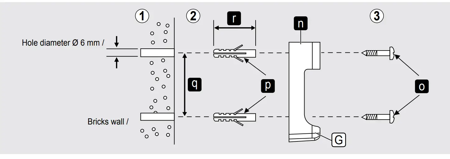 Install Remote Control Holder
