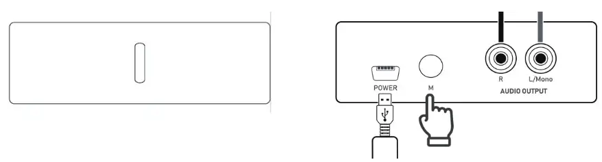 soundavo WSA-5TR V2 5 2g 5 8g Wireless Surround Sound Read Speaker Kit - Set up the Transmitter and Receiver 8