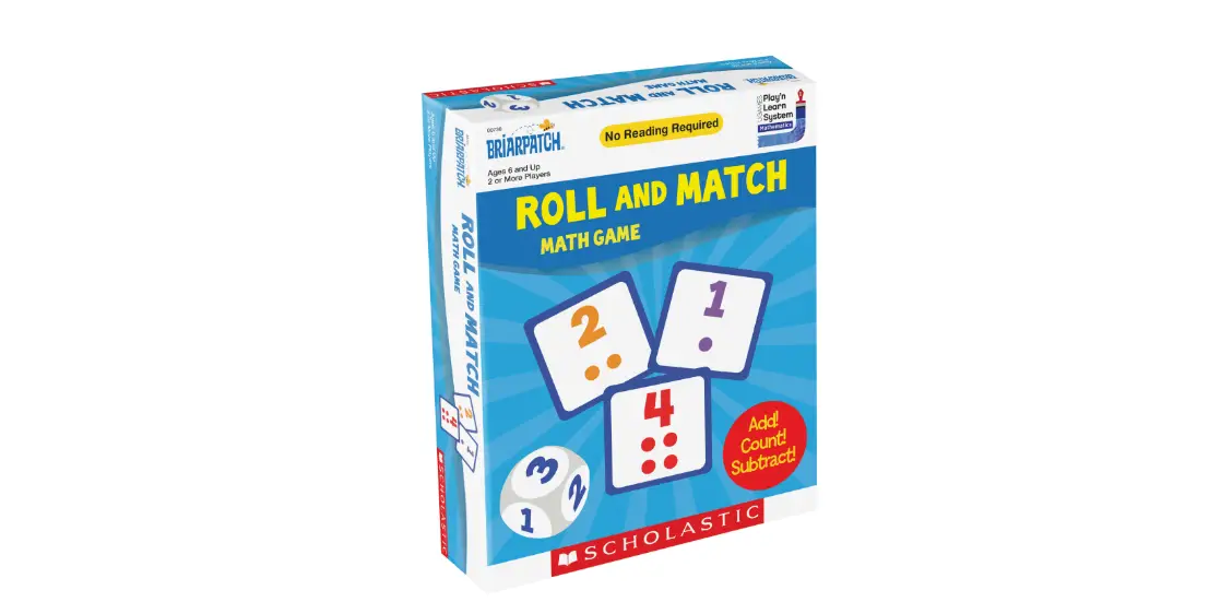 Briarpatch 00730 Roll And Match Math Game User Manual