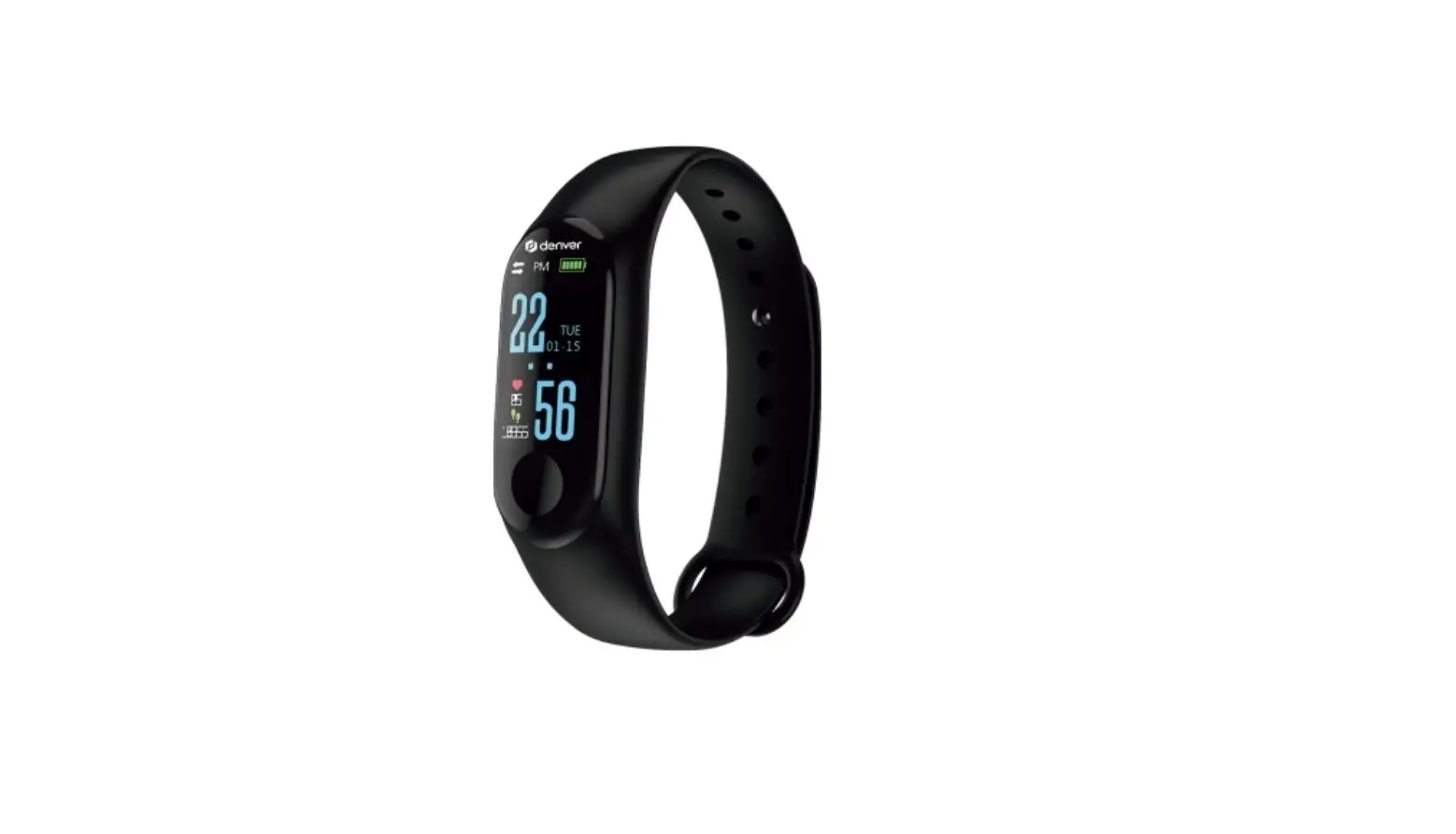 Denver Bfh-155 Bluetooth Fitness Band With Heart Rate And Blood Pressure Monitor User Manual
