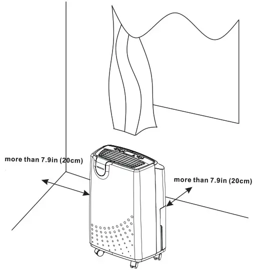 YAUFEY PD161D Home Dehumidifier - INSTRUCTIONS
