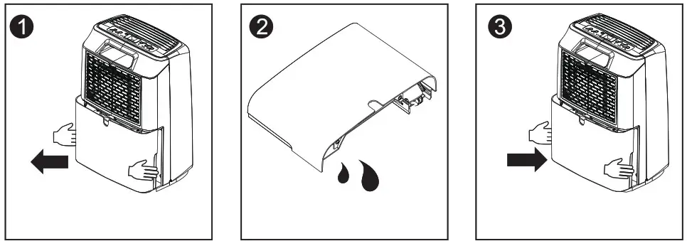 YAUFEY PD161D Home Dehumidifier - OPERATIONS 2