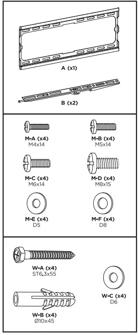 TooQ-LP1070F-B-Wall-Mount-Bracket-fig-2