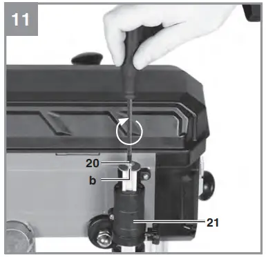 Before starting the equipment