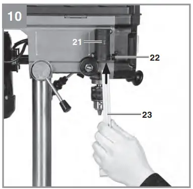 Before starting the equipment