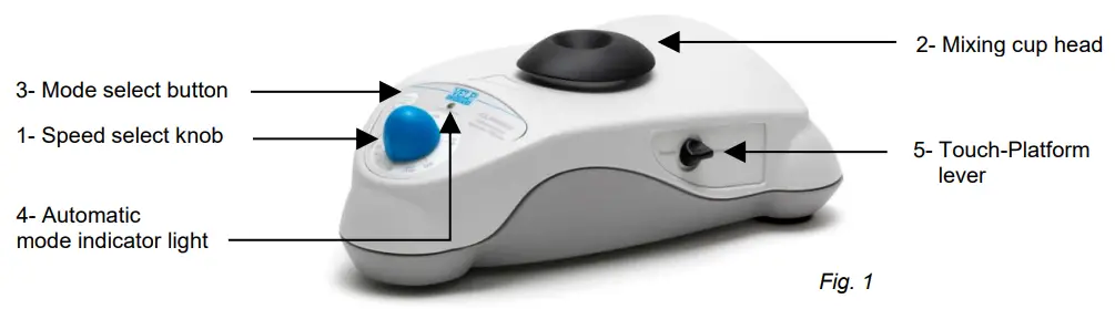 VELP-SCIENTIFICA-F202A0173-Classic-Vortex-Mixer-fig-2