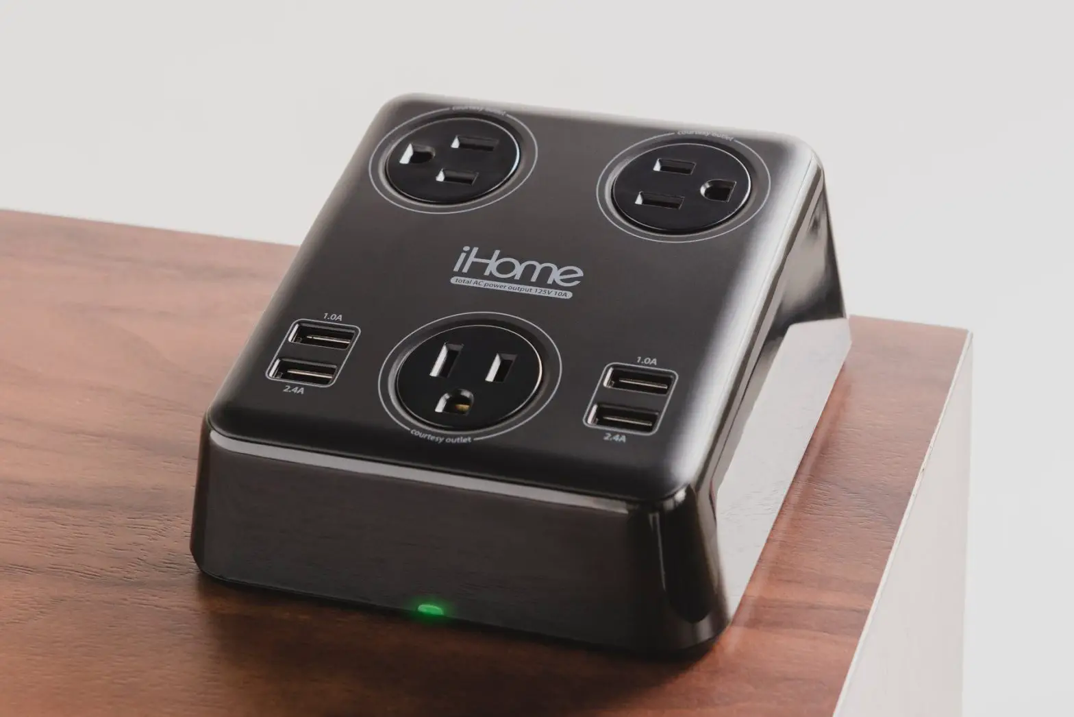 Ihome Hi20 Triple Ac Outlet And 4x Usb Charging Hub User Guide