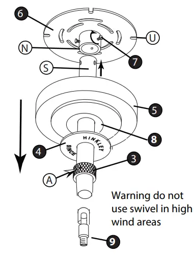 HINKLEY 10281GW LED Outdoor Lantern - 2