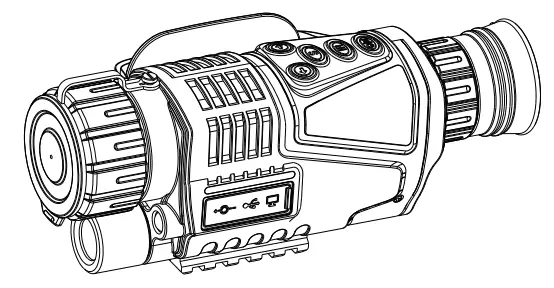 denver NVI-450 Digital Night Vision Mononuclar - Figure 1