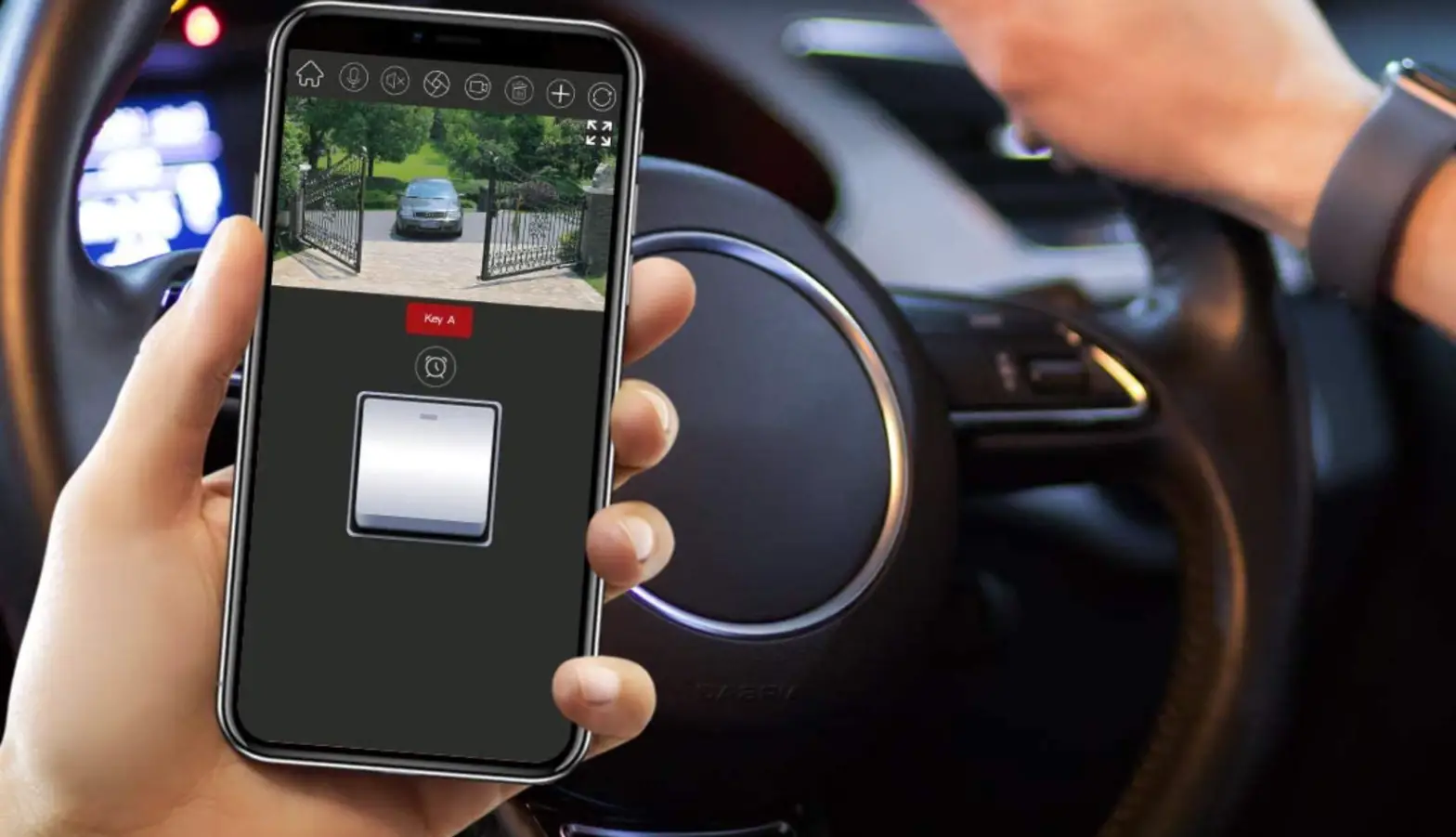 Topens Tc186r Wifi Garage Door Gate Opener Smartphone Remote User Manual