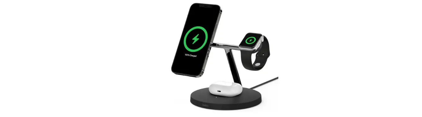 Belkin Wia004 Portable Wireless Charger Pad With Magsafe User Guide Belkin Wia004 Portable Wireless Charger Pad With Magsafe User Guide