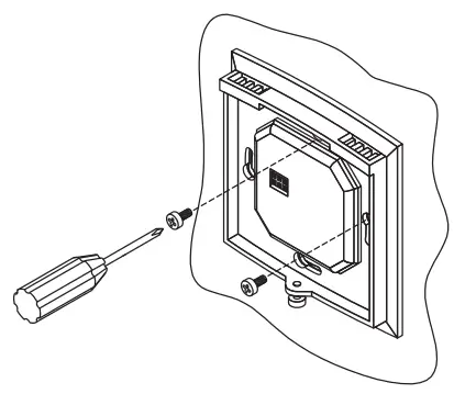 aube Electronic Thermostat TH131 - electrical box