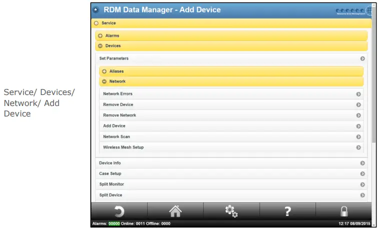 Adding a Modbus Device