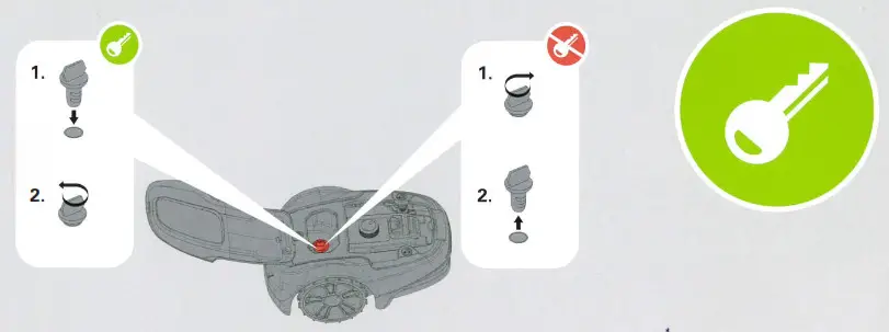 greenworks Optimow 4 Robot Lawn Mower - QUICKGUID0E 2