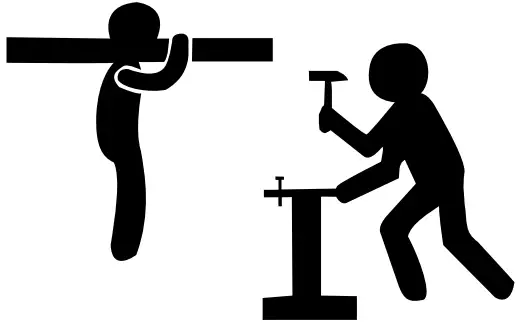 JAXPETY HG61Y0742 14 Inch High Full Size Metal Bed Frame W Clips - 2 persons needed