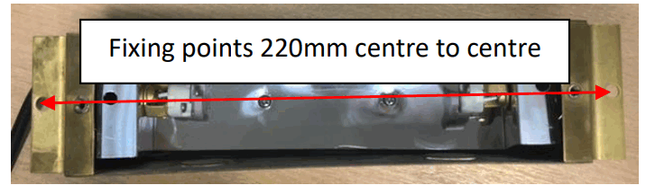 Charleston LCBR Rustic Bronze Brass Brick Light 2