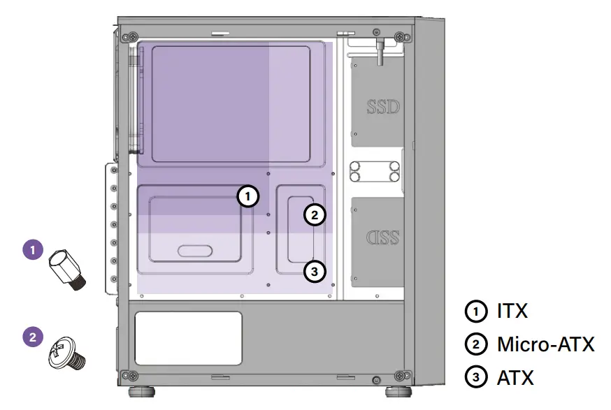 Install the motherboard