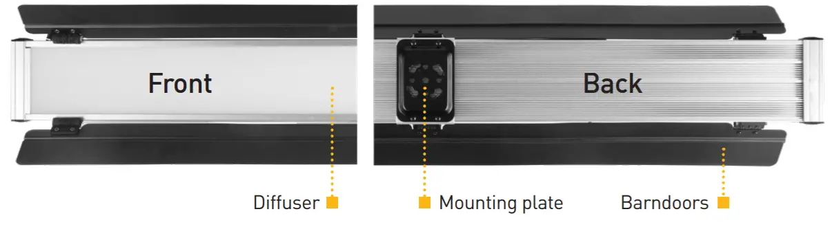 genaray SSL-50 Soft Strip LED Light -FIG 1